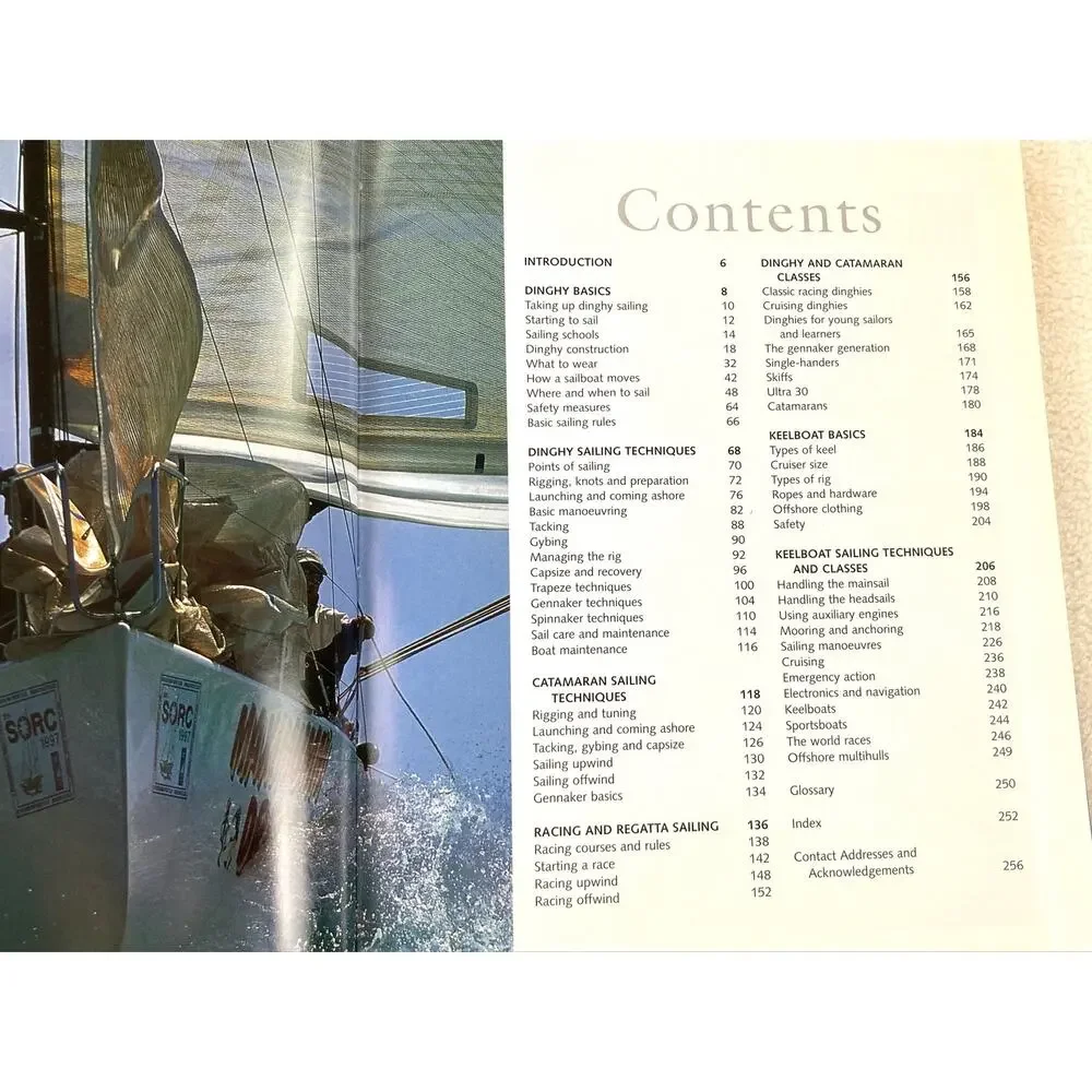 Sailing A Practical Handbook Jeremy Evans Book Complete Guide Vintage 2001